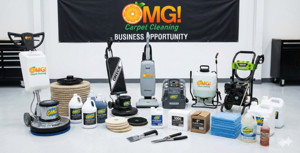 OMG! Carpet Cleaning Equipment